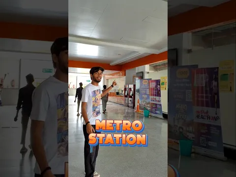 Can I Exit In Metro Without Ticket 🫡💯🤫 #yt #viralvideo