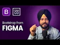 FIGMA DESIGN TO LIVE WEBSITE Step-by-Step Figma to Bootstrap Conversion Bootstrap Lesson 03