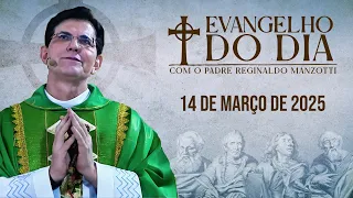 EVANGELHO DO DIA 14/03/2025 | Mt 5, 20 - 26 | @PadreManzottiOficial