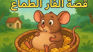 1 قصة الفأر الطم اع حكاية جميلة للأطفال فيها عبرة عن القناعة والطمع 