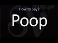 How to Pronounce Poop CORRECTLY Meaning Pronunciation