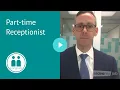 Part-time Receptionist