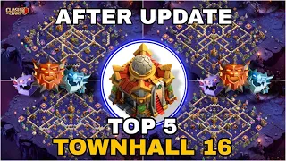 NEW BEST Town Hall 16 Base Layout TH16 Copy Link 2025 TOP 10 Best Town Hall 16 Base 