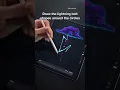 Lightning bolt animation in Procreate