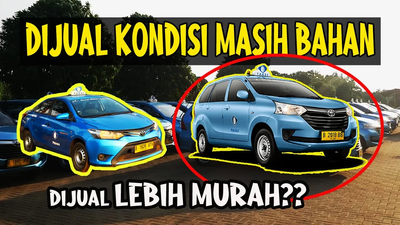 Promo murah mobil bekas ex taxi bluebird di showroom pondok cabe