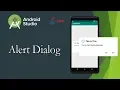 Android Studio Make Alert Dialog Java