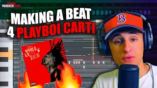 if i made a beat for playboi carti whole lotta red