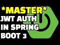 Spring Boot 3 JWT Authentication From Zero to Production