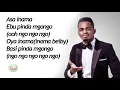Diamond Platnumz ft Fally Ipupa Inama Lyrics (by vans graphics)