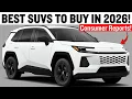 The 7 BEST SUVs for 2026 According to Consumer Reports