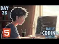 Things I left in HTML and also basic CSS Day 28 of daily coding vlogs