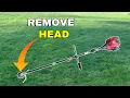 How to Remove Head from Craftsman String Trimmer