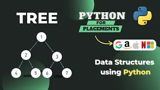 Tree Introduction Tree Data Structure DSA in Python Python for Placements Course in Hindi