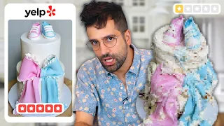 I Ordered 1 vs 3 vs 5-Star Gender Reveal Cakes