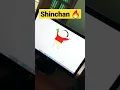 draw shinchan by coding