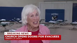 Woman Speaks About Experience Shelter During Evacuation From Wildfire 