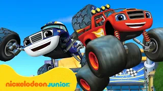 Blaze | 60 MINUTES des meilleures courses et aventures en famille ! ❤️ | Nickelodeon Jr. France