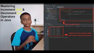 E - 10 Mastering Increment and Decrement Operators in Java