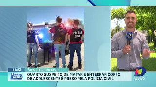 Xaxim: Quarto Suspeito de Crime Brutal é Capturado pela Polícia