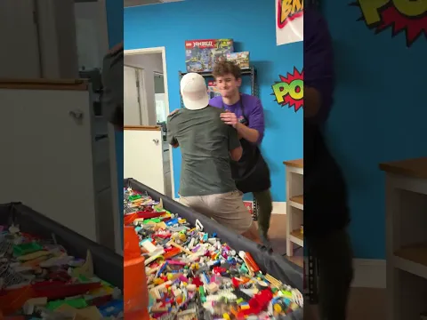 trying to find the stolen Legos #bricksandminifigs #recklessben