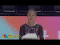 Zhang Qingying claims first world gymnastics championship on balance beam NBC Sports