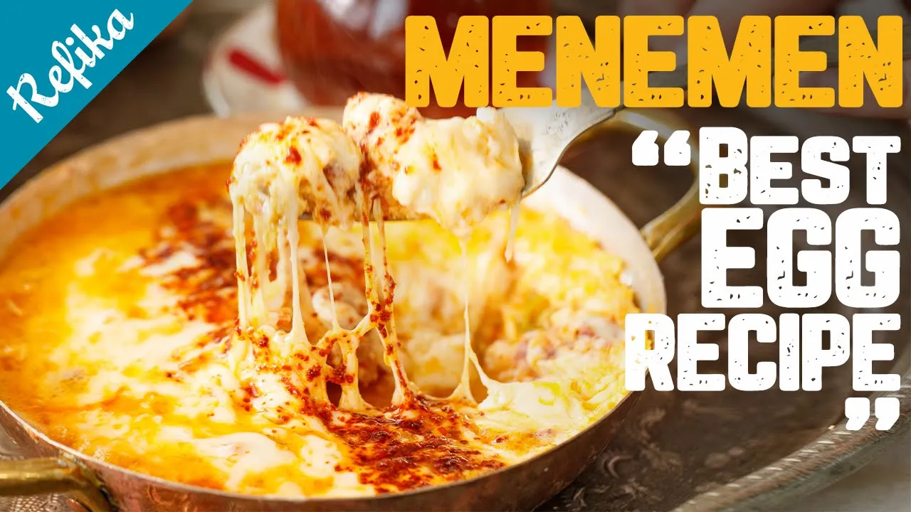 완벽한 메네멘 만드는 법? 🥘 소시지와 치즈를 곁들인 최고의 터키식 아침 계란 요리! Thumbnail