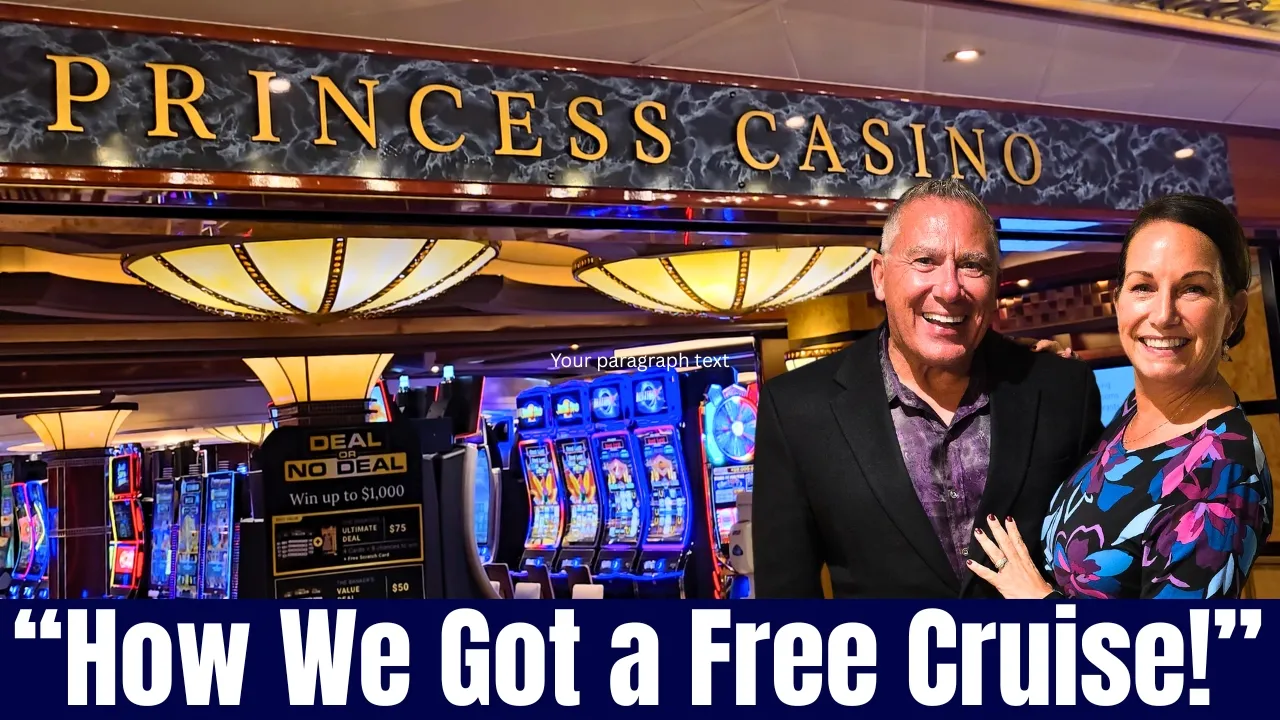 Sky Princess Casino Tour | How We Earned a FREE Cruise + Live Bonus Slot Wins!