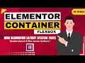 Elementor Flexbox Container Explained in Hindi Future of Web Design 2025 Elementor Tutorial