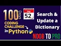 Day 52 100 Days Coding Challenge in Python