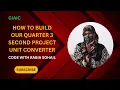 How can we create Unit Converter app with using python streamlit and visual studio full tutorial