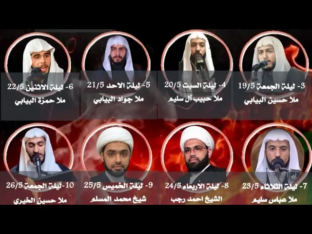 ⁣10ليالي فاطمية الليلة الثالثة3 شيخ حسين البيابي حسينية مكي الخباز بسنابس 19/5/1446