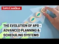 The Evolution of APS Advanced Planning Scheduling Systems