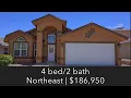 Affordable Home in Northeast El Paso Texas 186 950
