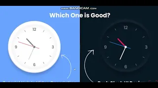 Javascript Clock CSS Neumorphism Working Analog Clock UI Design