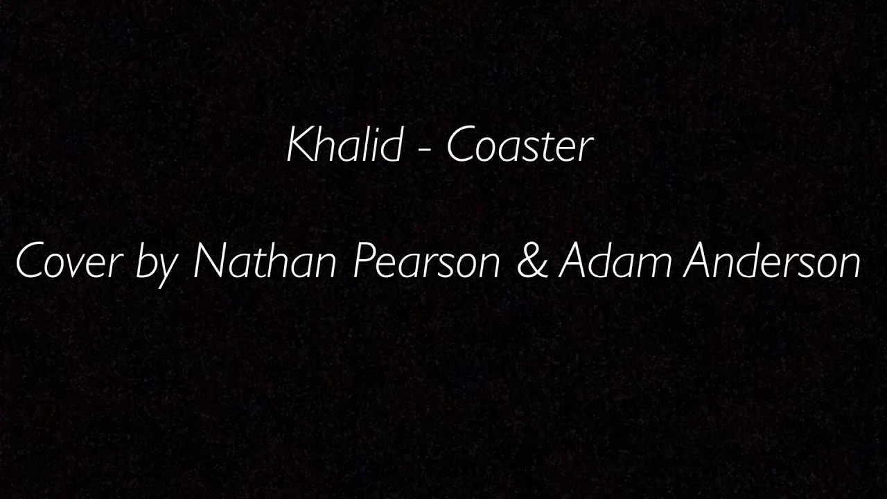 Khalid - Coaster - Cover by Nathan Pearson & Adam Anderson.