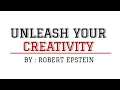 Unleash your creativity by Robert Epstein Summary in Hindi by Divya Rajput Mam