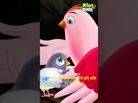 बारिश और पांच बच्चे | चिड़िया की मां कबूतर? बाज़ दंग रह गया | KidsOne Hindi