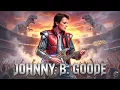 JOHNNY B. GOODE - Chuck Berry (Marty McFly Style) | Dark Cinematic Arena Rock Cover (90s Rock)
