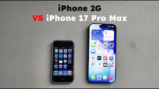 IPhone 2G In 2025 VS IPhone 17 Pro Max Insane Tech Gap 