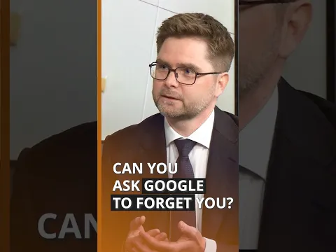 Can you ask Google to forget you?