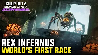 Rex Infernus Easter Egg Official Race! LIVE FROM @Treyarch  HQ! ZombieZone w/ @evanf1997