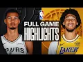SPURS at LAKERS FULL GAME HIGHLIGHTS February 10 2026