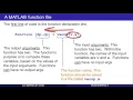 Writing Functions in Matlab Part 2 of 10