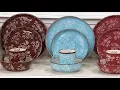 Temp-tations Old World or Floral Lace 16-pc Deep Dish Dinnerware Set on QVC