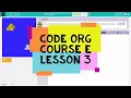 Code org Course E Lesson 3 Swimming Fish with Sprite Lab - Express Course Lesson 5 Answers