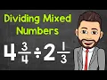 Dividing Mixed Numbers A Step-By-Step Review How to Divide Mixed Numbers Math with Mr J