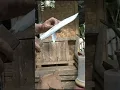 Lagu Sangkur bayonet sharpness test