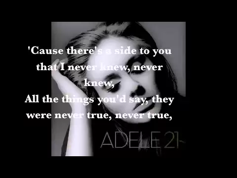 Download MP3 Adele - Set Fire to the Rain [LYRICS+MP3 DOWNLOAD]