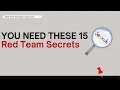 Stop Googling - The Only 15 Red Team Resources You ll Ever Need