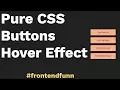 CSS Effects - Pure CSS Buttons Hover Animation